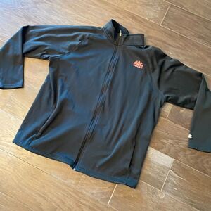Mac Tool Track Jacket Men's 2XL Black Full Zip Long Sleeve By Champion